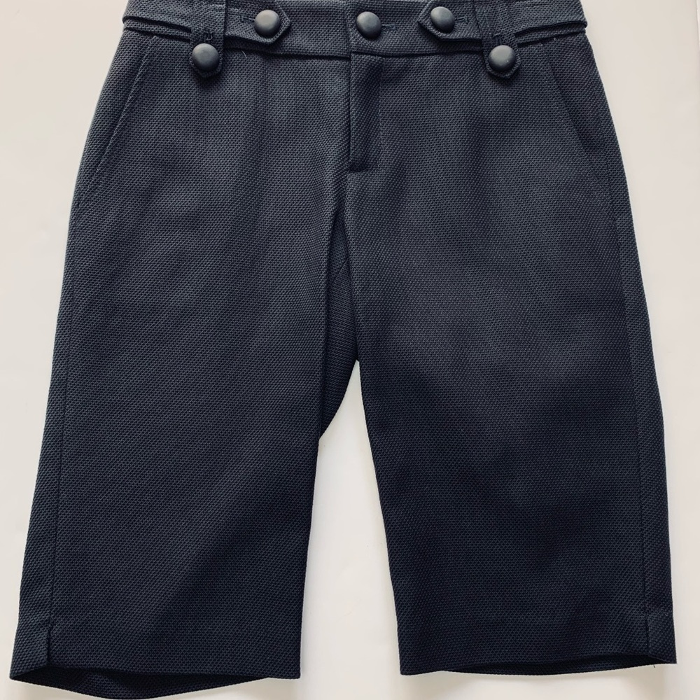 Pink Tartan Twill Bermuda Dressy Shorts- S…